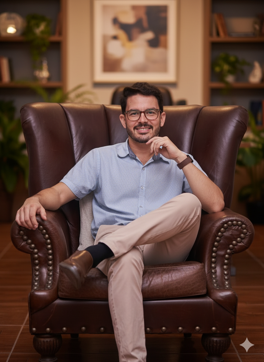 Psicólogo profesional, especializado en psicología cognitivo conductual y EMDR